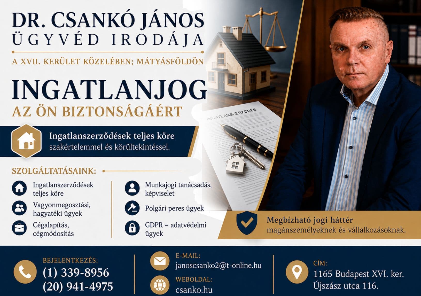 ⚖️ Dr. Csankó János Ügyvédi Iroda