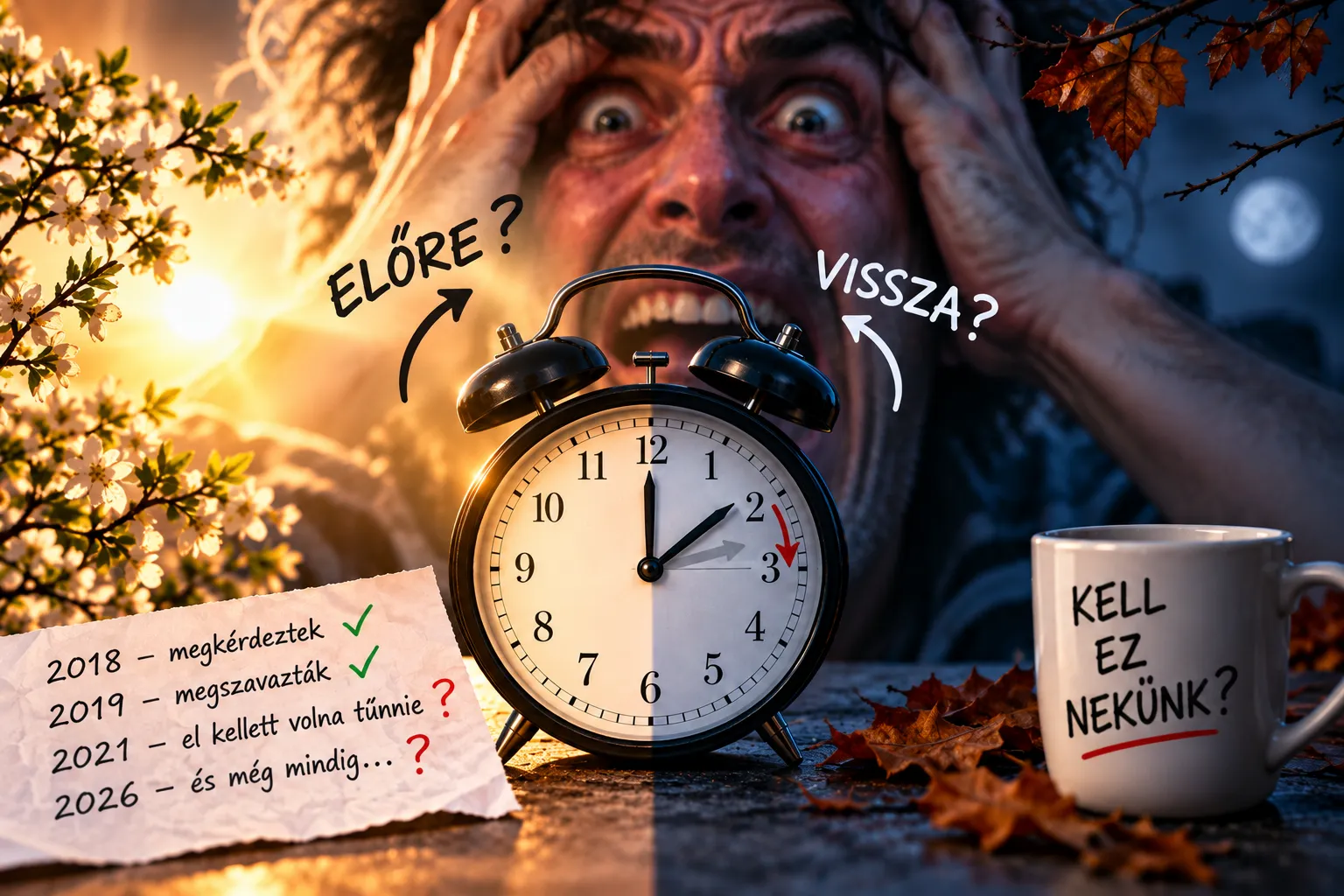 AZ ÓRAÁTÁLLÍTÁS – KELL EZ NEKÜNK?